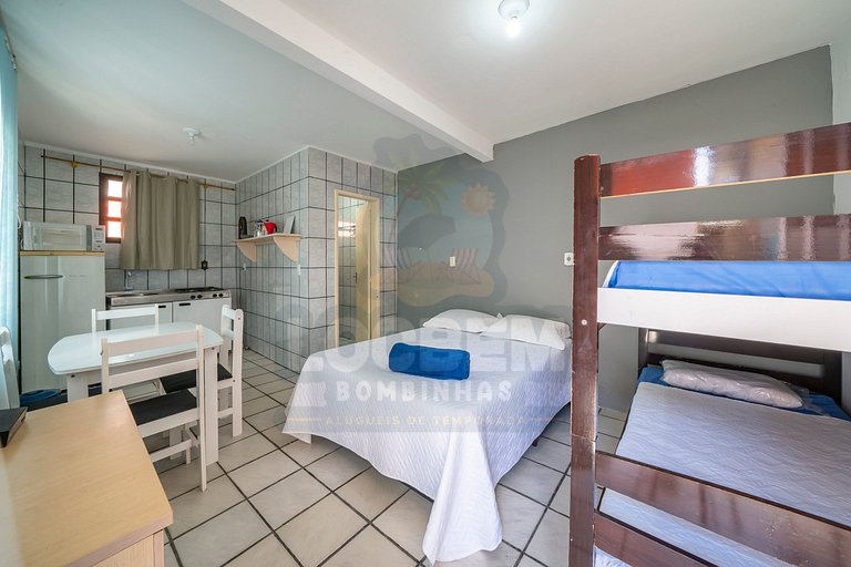 Apartamento em Residencial Frente mar Bombinhas