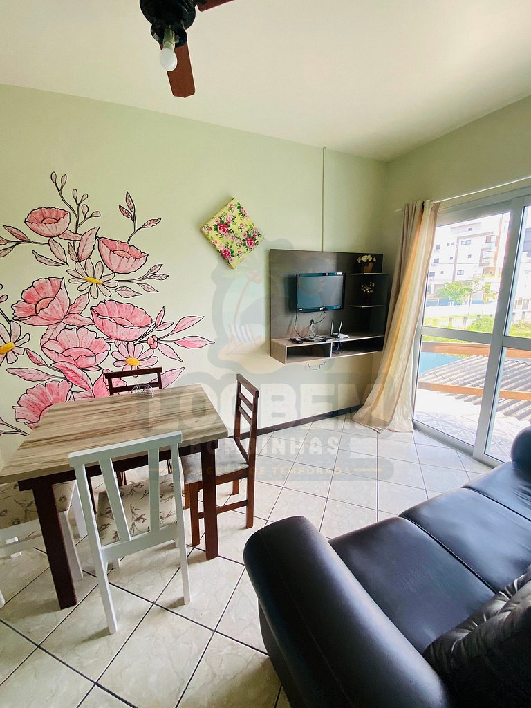 Apartamento a 200m da praia de Mariscal