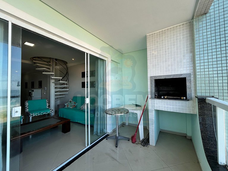 Apartamento Praia de 4 Ilhas (201) - 3 quartos com vista par