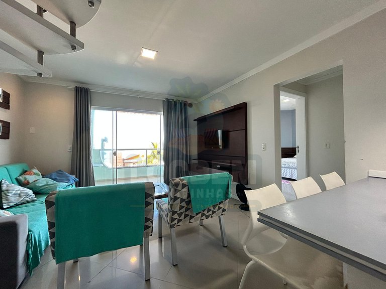 Apartamento Praia de 4 Ilhas (201) - 3 quartos com vista par