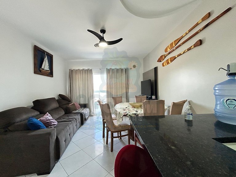 Apartamento 2 quartos - Praia de 4 ilhas com vista mar