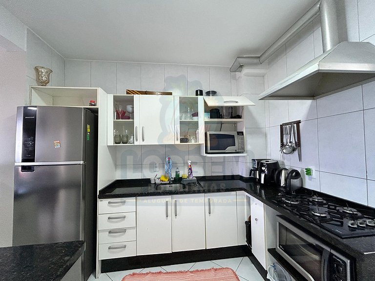 Apartamento 2 quartos - Praia de 4 ilhas com vista mar