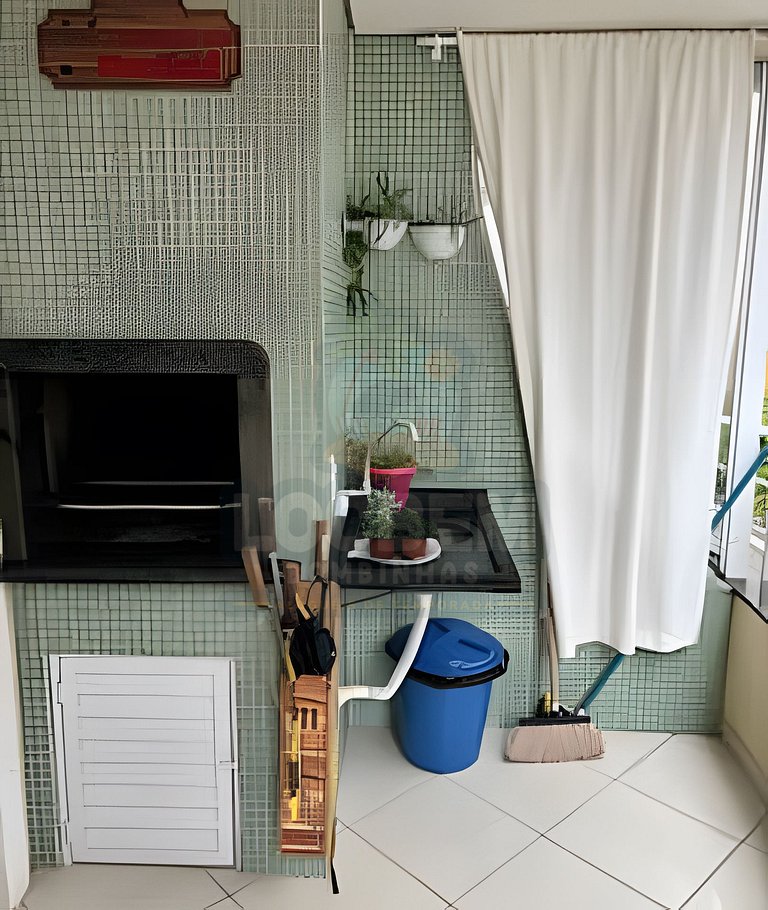 Apartamento na praia de 4 Ilhas - 3 quartos