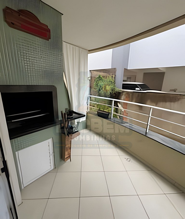 Apartamento na praia de 4 Ilhas - 3 quartos