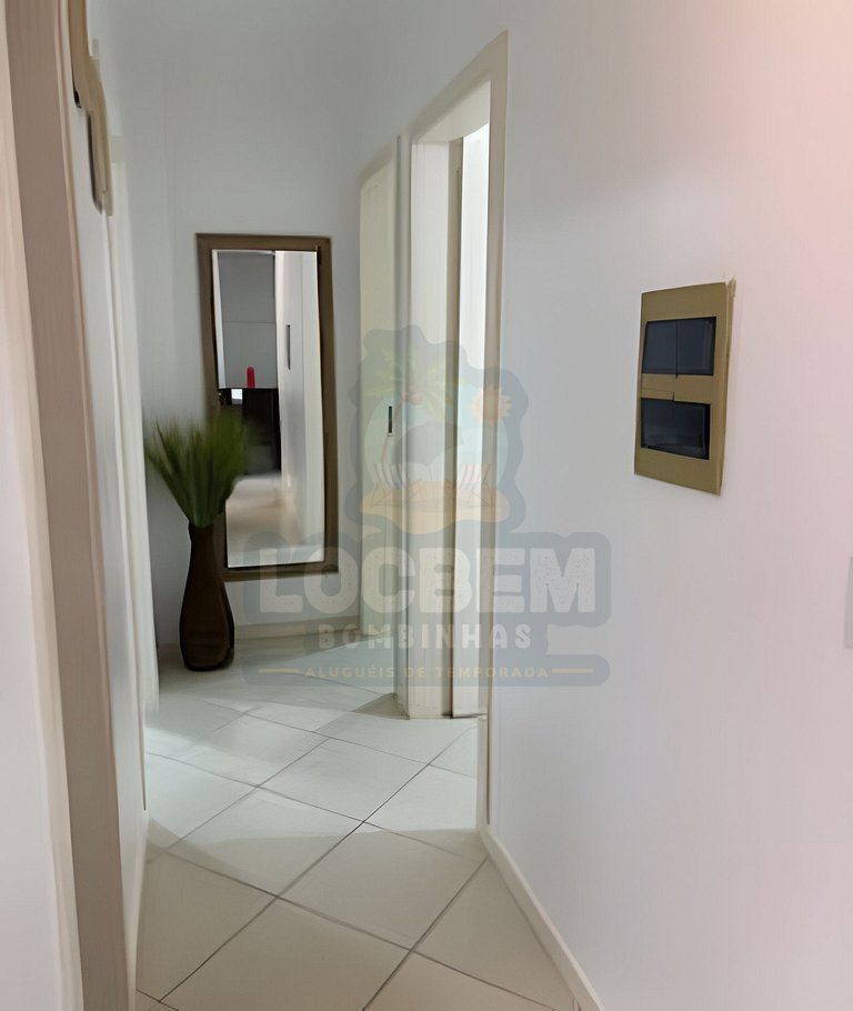 Apartamento na praia de 4 Ilhas - 3 quartos
