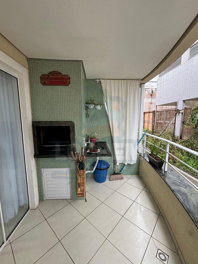 Apartamento na praia de 4 Ilhas - 3 quartos