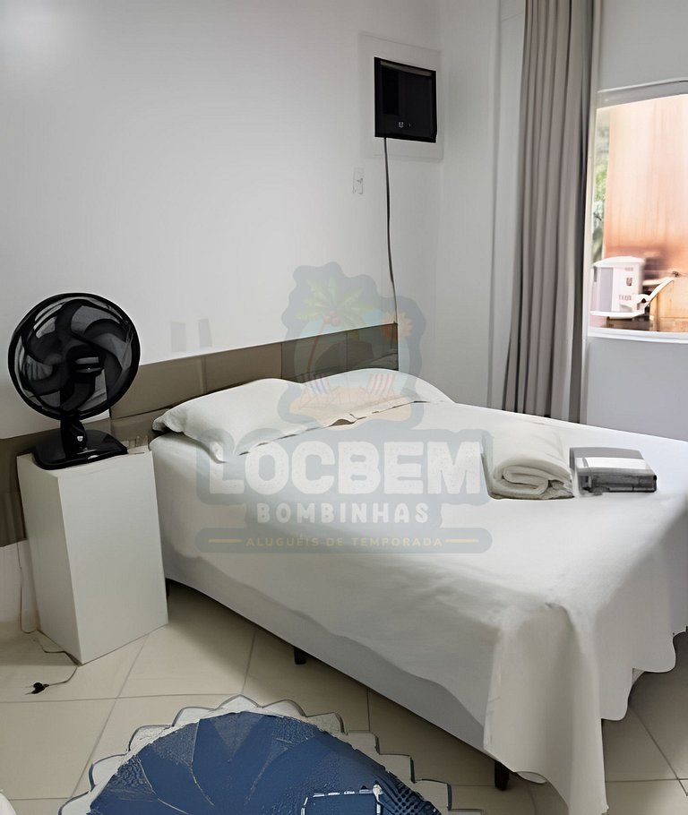 Apartamento na praia de 4 Ilhas - 3 quartos