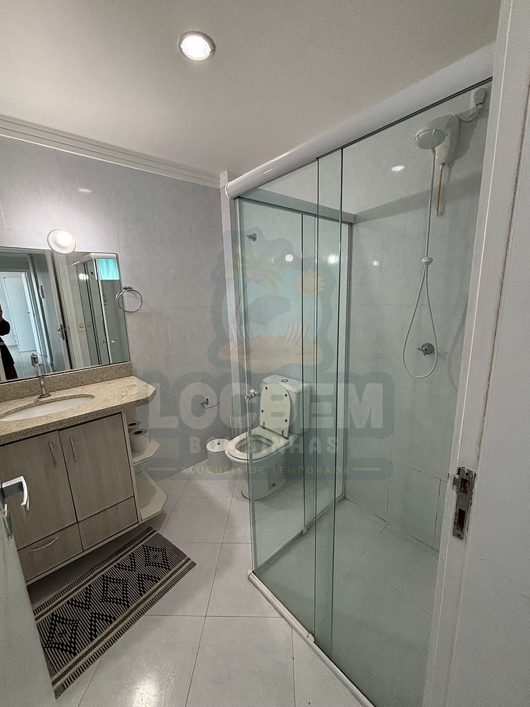 Apartamento Praia de 4 Ilhas (201) - 3 quartos com vista par