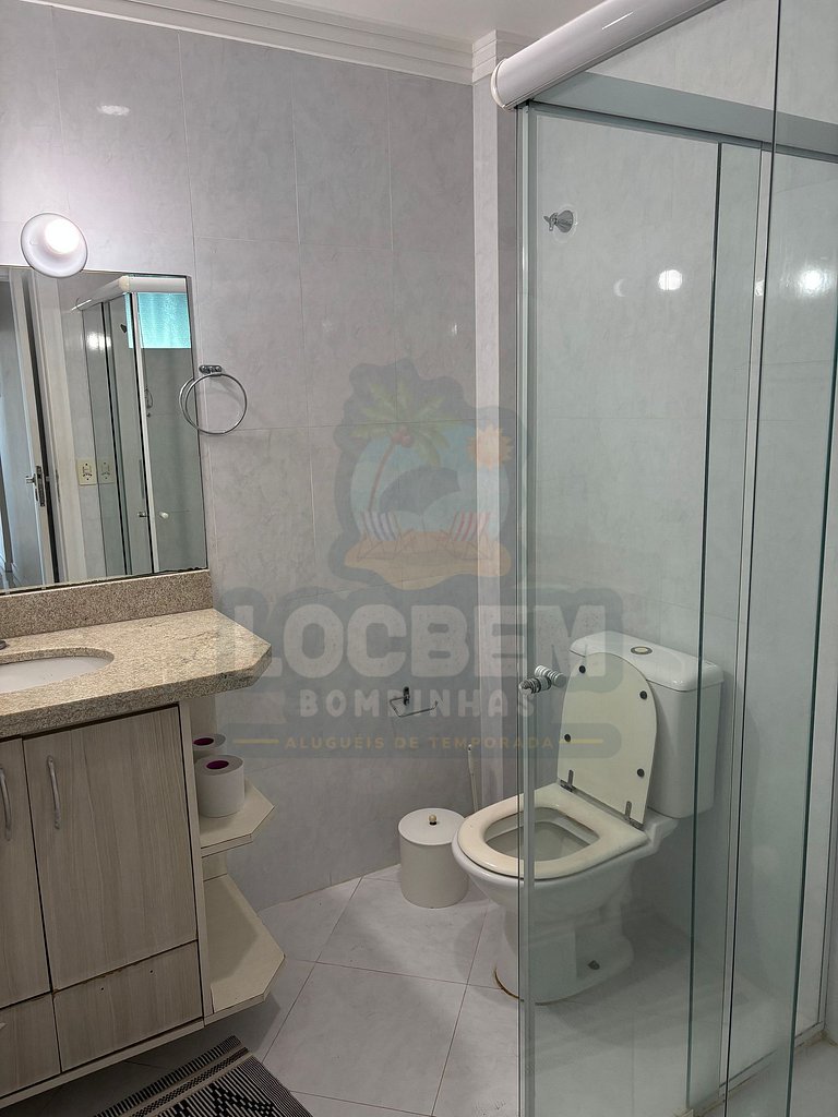 Apartamento Praia de 4 Ilhas (201) - 3 quartos com vista par
