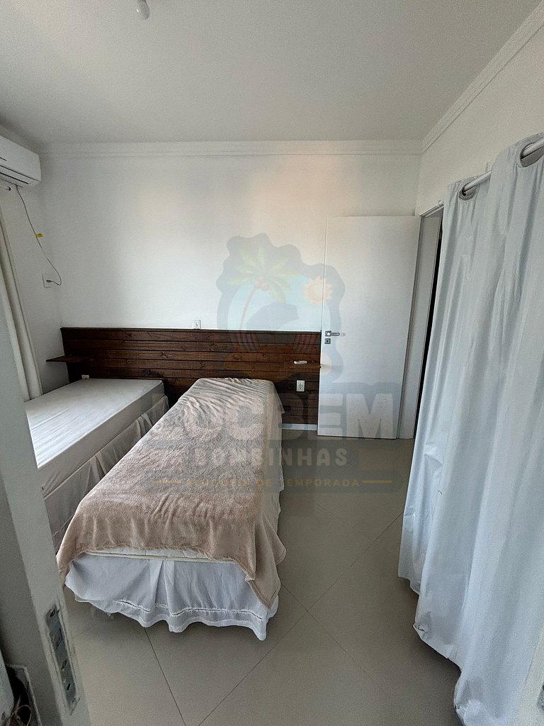 Apartamento Praia de 4 Ilhas (201) - 3 quartos com vista par