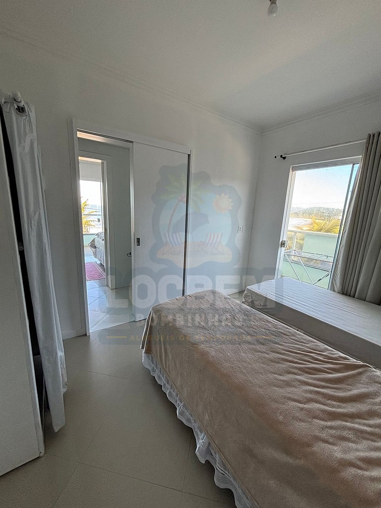 Apartamento Praia de 4 Ilhas (201) - 3 quartos com vista par
