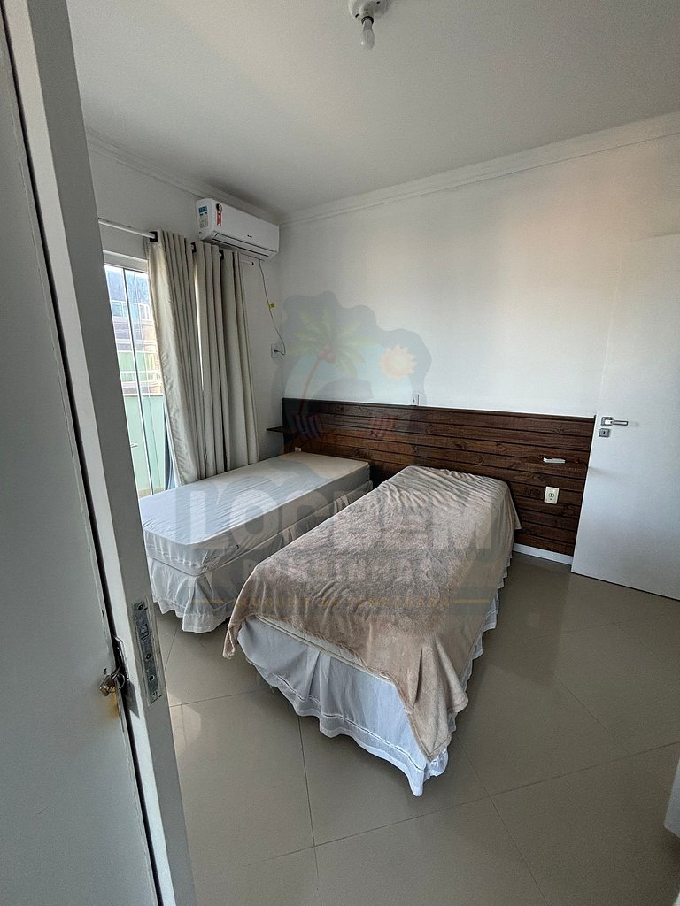Apartamento Praia de 4 Ilhas (201) - 3 quartos com vista par