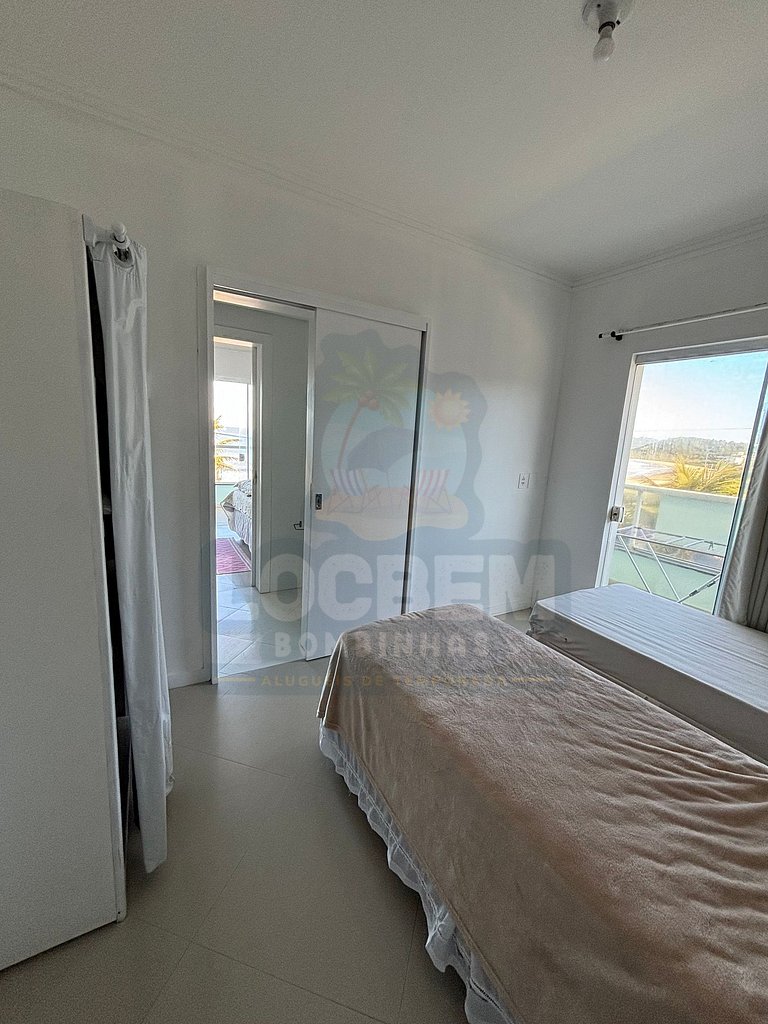 Apartamento Praia de 4 Ilhas (201) - 3 quartos com vista par