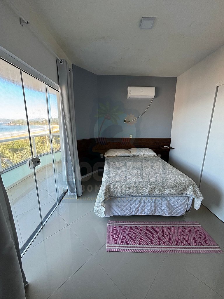 Apartamento Praia de 4 Ilhas (201) - 3 quartos com vista par