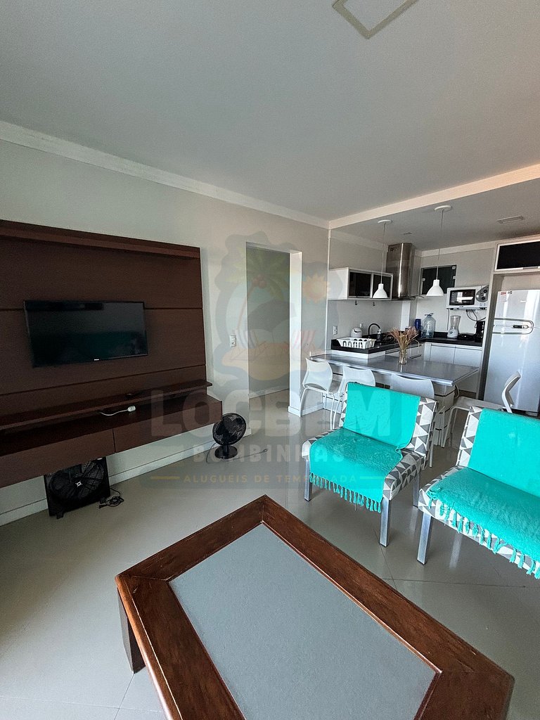 Apartamento Praia de 4 Ilhas (201) - 3 quartos com vista par