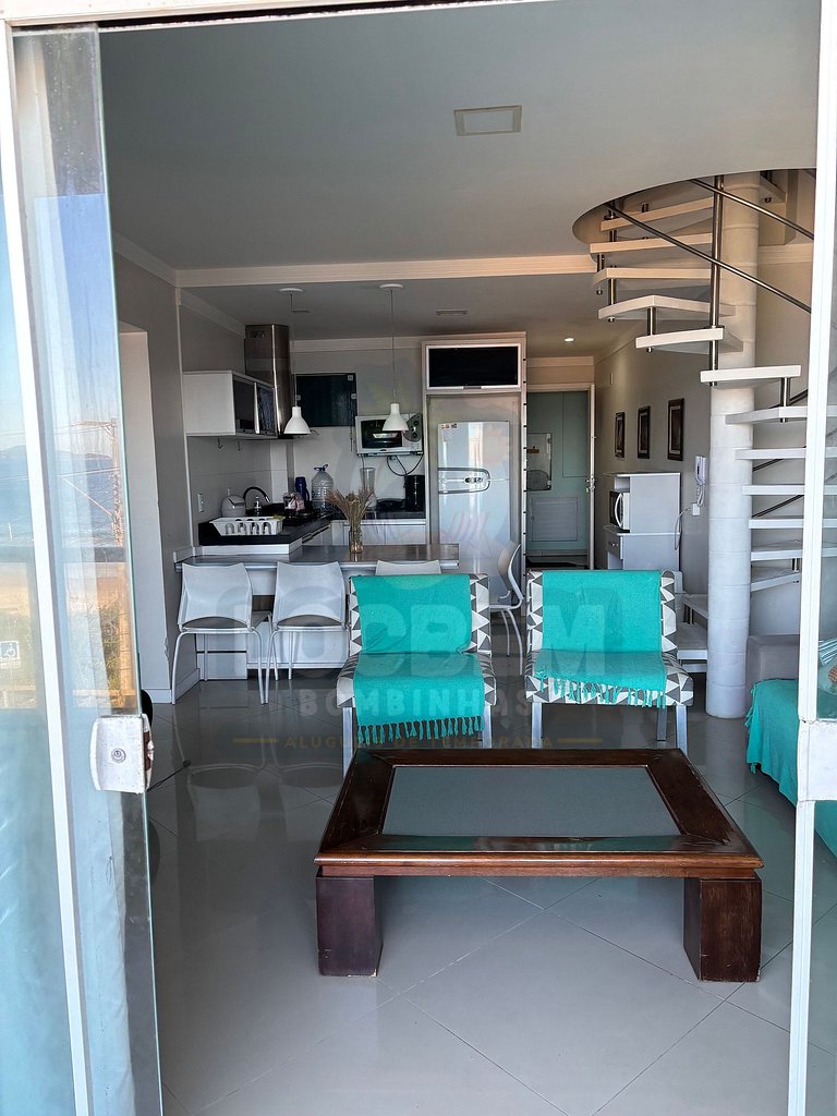 Apartamento Praia de 4 Ilhas (201) - 3 quartos com vista par