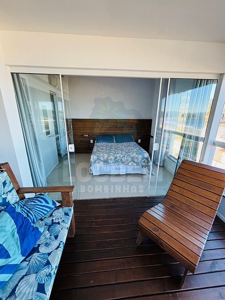 Apto em 4 ilhas com vista para o Mar (301)