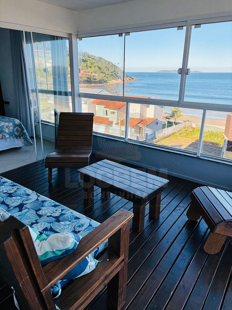 Apto em 4 ilhas com vista para o Mar (301)