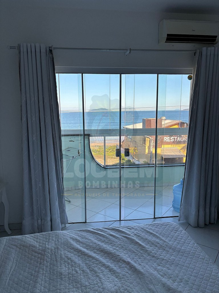 Apartamento 2 quartos - Praia de 4 ilhas com vista mar (202)