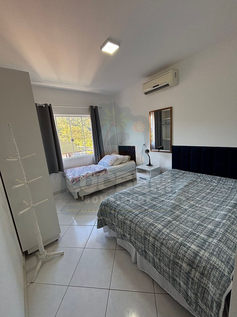 Apartamento 2 quartos - Praia de 4 ilhas com vista mar (202)