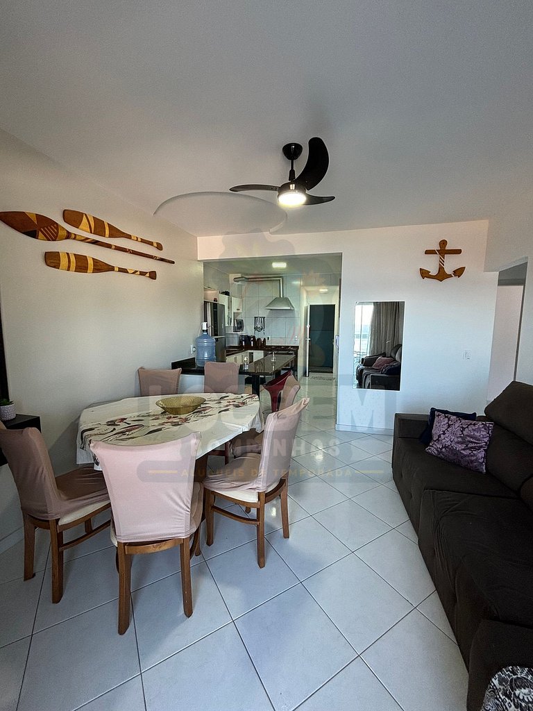 Apartamento 2 quartos - Praia de 4 ilhas com vista mar (202)