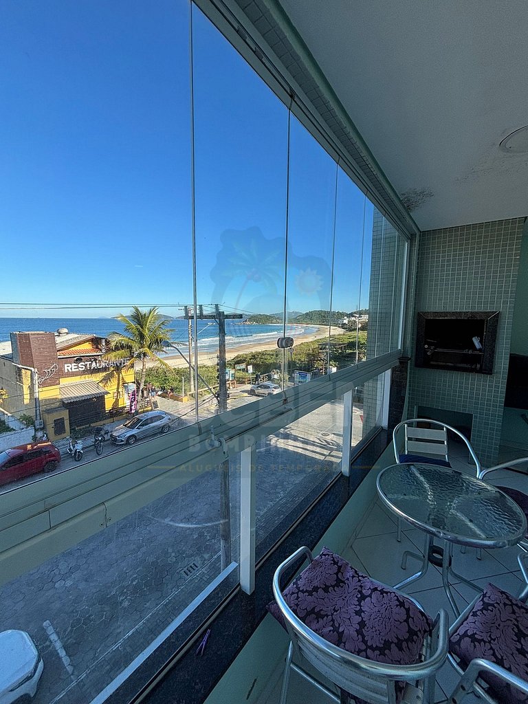 Apartamento 2 quartos - Praia de 4 ilhas com vista mar (202)