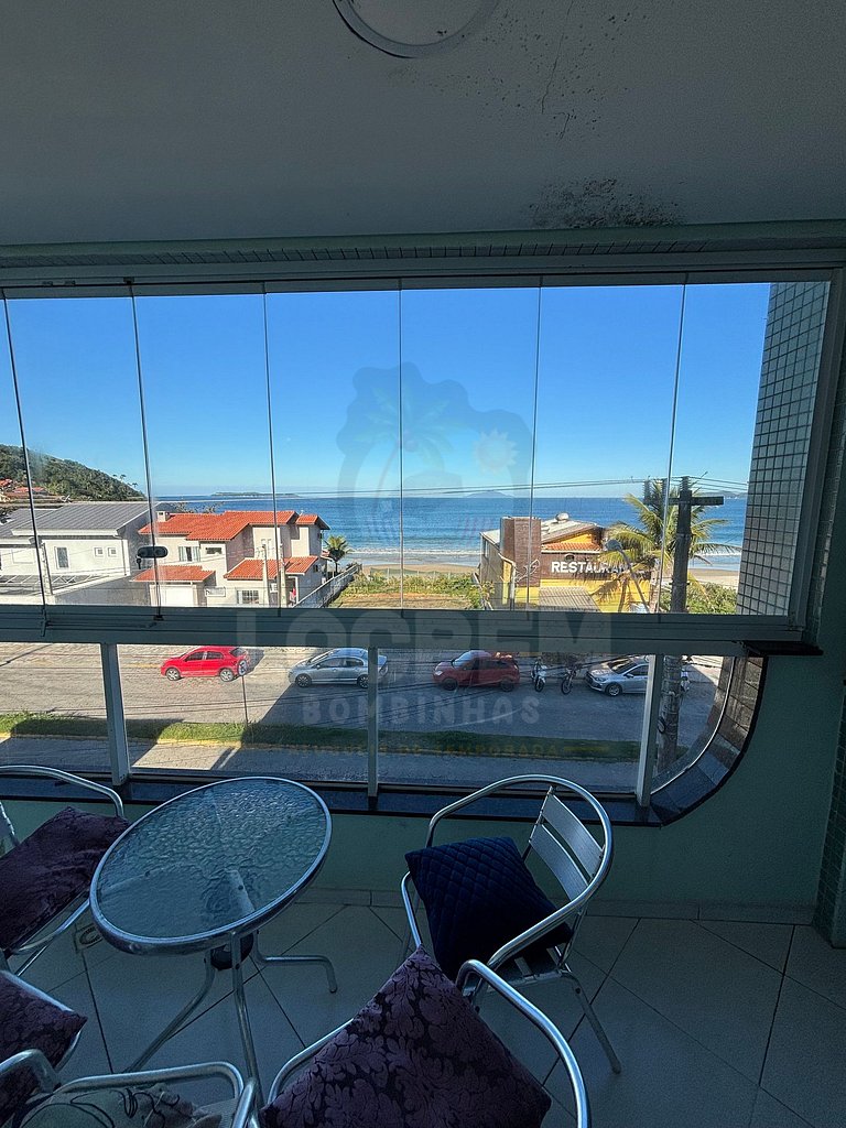Apartamento 2 quartos - Praia de 4 ilhas com vista mar (202)