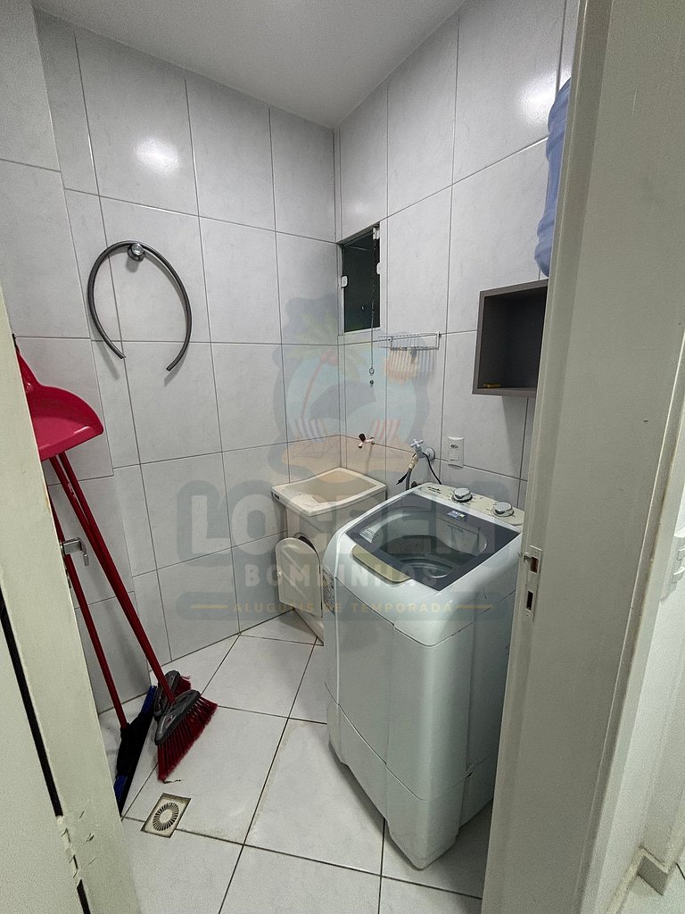 Apartamento 2 quartos - Praia de 4 ilhas com vista mar (202)