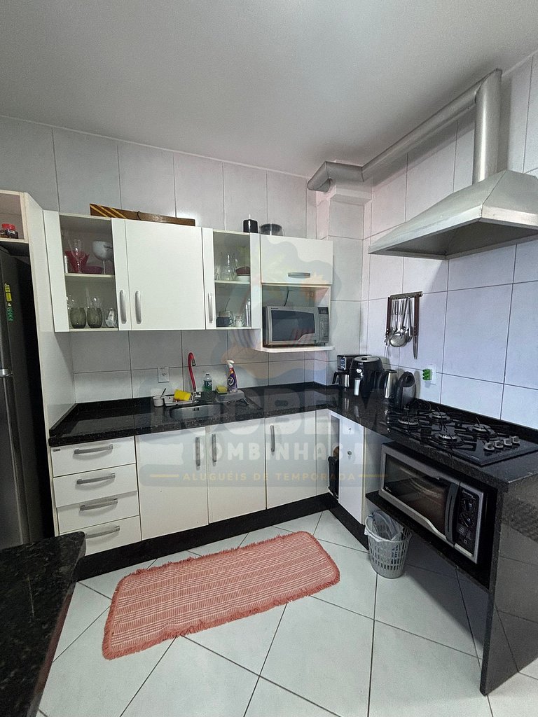 Apartamento 2 quartos - Praia de 4 ilhas com vista mar (202)